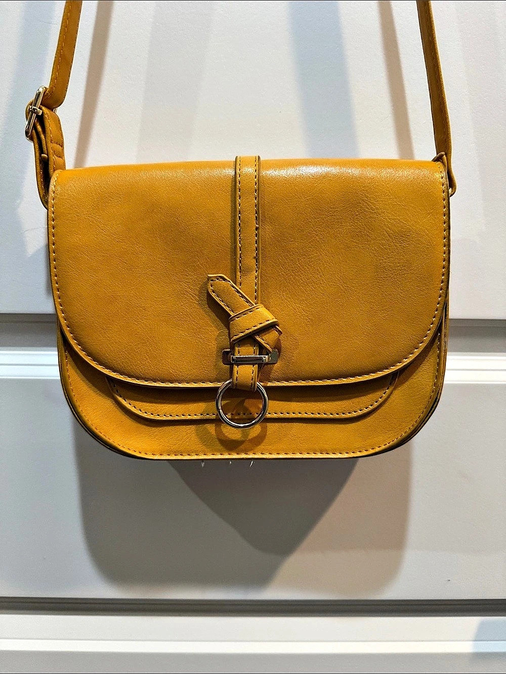 Alexis Bendel Mustard Crossbody Bag Like New